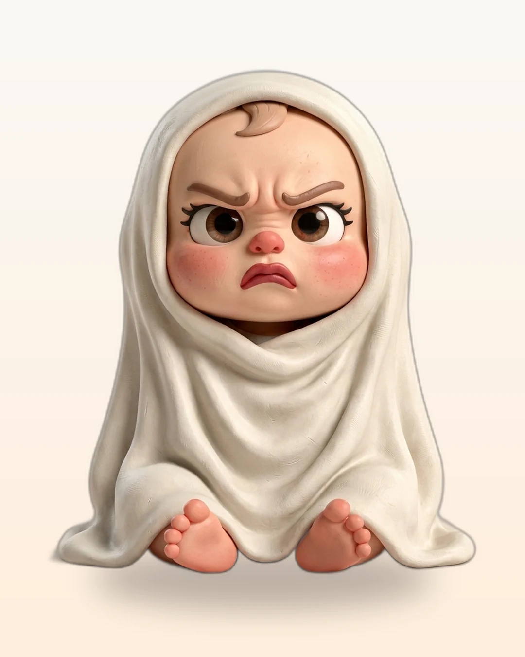 Born Cranky collection, Cranky Baby character